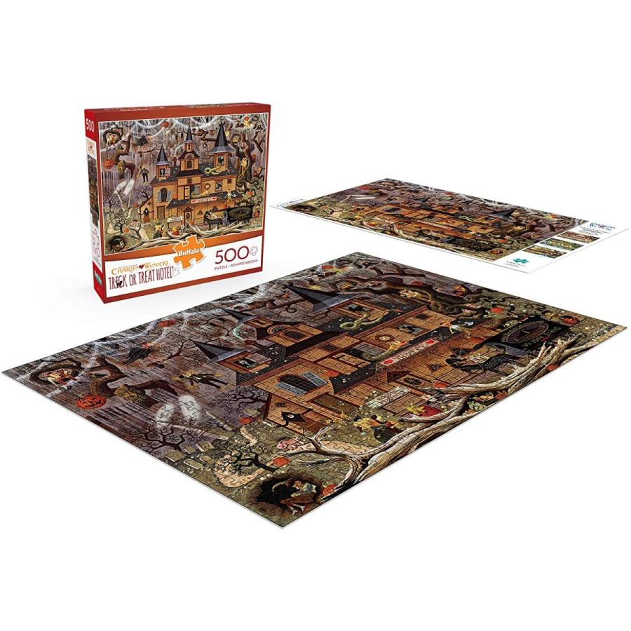 ジグソーパズル 海外製 500ピース トリックオアトリートホテル