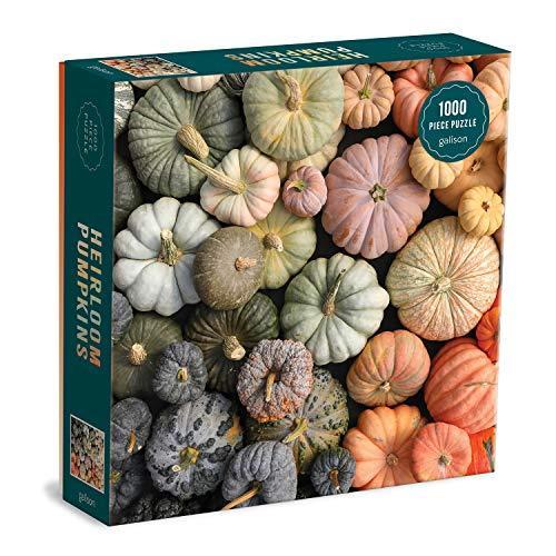 ジグソーパズル 海外製 アメリカ 9780735369559 Galison Heirloom Pumpkins Puzzle， 1000 Pieces， 27