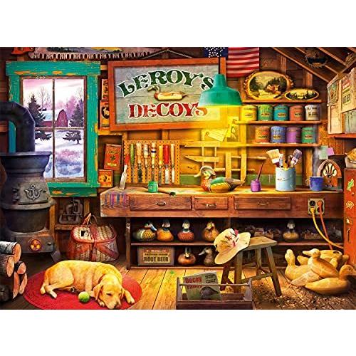 ジグソーパズル 海外製 アメリカ 11940 Buffalo Games - Leroy's Decoys - 1000 Piece Jigsaw Puzzle