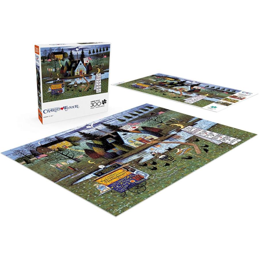 ジグソーパズル 海外製 300ピース ラージピース 全て知っている