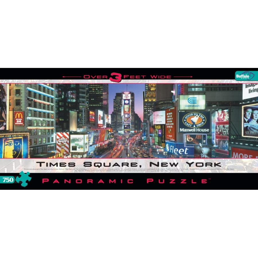 ジグソーパズル 海外製 750ピース パノラマ ニューヨーク タイムズ