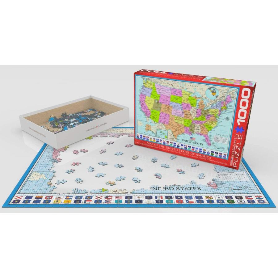 ジグソーパズル 海外製 アメリカ 6000-0788 Map of The USA