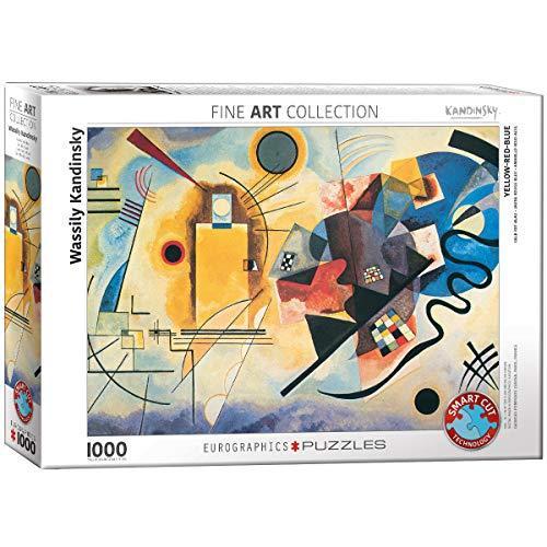 ジグソーパズル 海外製 アメリカ 6000-3271 EuroGraphics Gelb Rot Blau by Kandinsky 1000 Piece Puzz