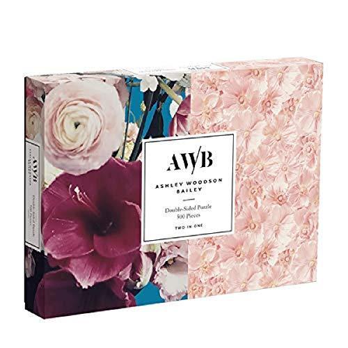ジグソーパズル 海外製 アメリカ 0735355959 Galison Ashley Woodson Bailey Floral Double Sided Jigs