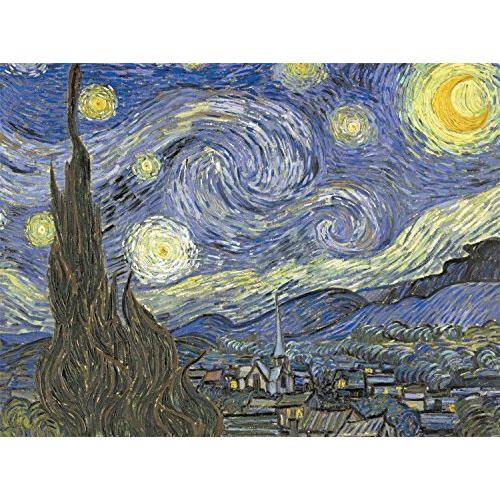 ジグソーパズル 海外製 1000ピース ゴッホ 星が輝く夜 スターゲイ