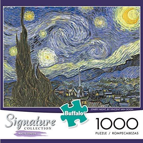 ジグソーパズル 海外製 1000ピース ゴッホ 星が輝く夜 スターゲイ