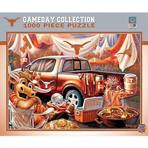 ジグソーパズル 海外製 アメリカ UTX1060 MasterPieces NCAA Gameday Puzzles Collection - Texas NCAA