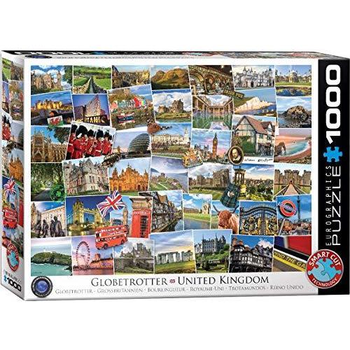 ジグソーパズル 海外製 アメリカ 6000-5464 EuroGraphics United Kingdom Globetrotter 1000-Piece Puz