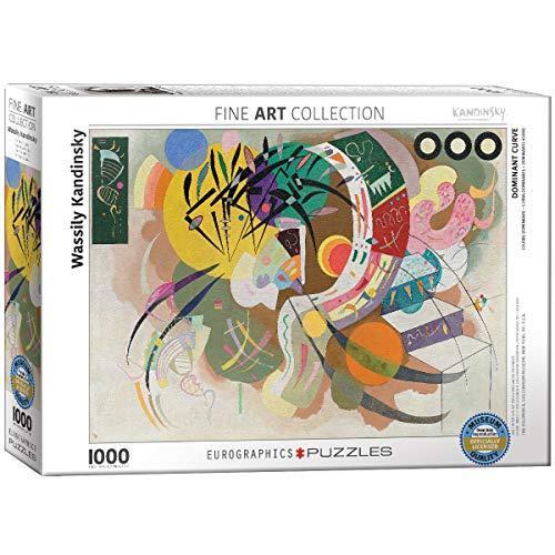 ジグソーパズル 海外製 アメリカ 6000-0839 EuroGraphics Dominant Curve by Wassily Kandinsky (1000