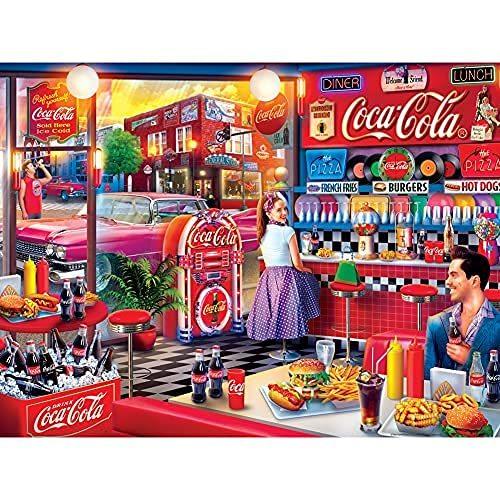 ジグソーパズル 海外製 アメリカ 32180 MasterPieces 300 Piece EZ Grip Jigsaw Puzzle - Coca-Cola So