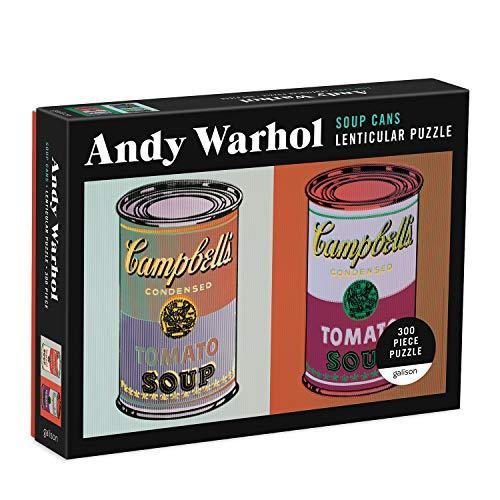 ジグソーパズル 海外製 アメリカ 9780735366923 Andy Warhol Soup Cans Jigsaw Puzzle， 300 Pieces， 24