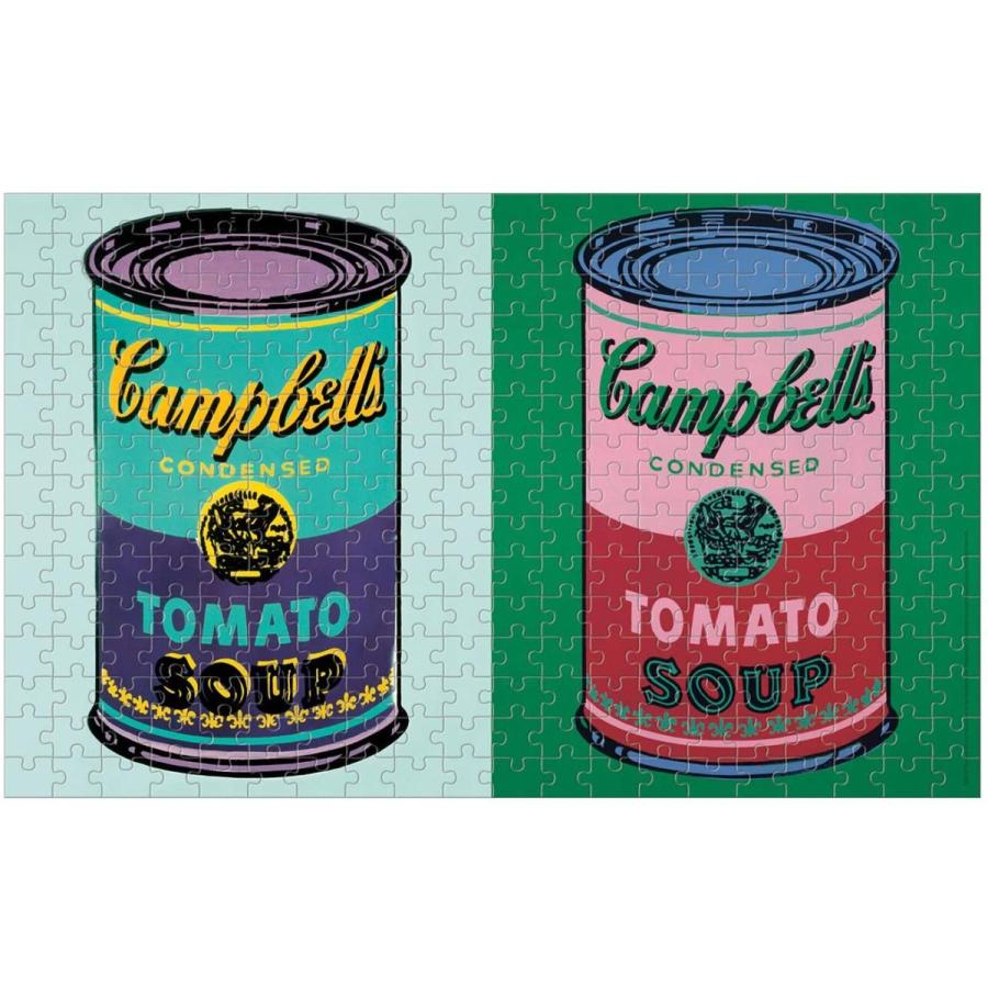 ジグソーパズル 海外製 アメリカ 9780735366923 Andy Warhol Soup Cans Jigsaw Puzzle， 300 Pieces， 24_1