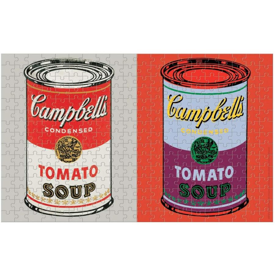 ジグソーパズル 海外製 アメリカ 9780735366923 Andy Warhol Soup Cans Jigsaw Puzzle， 300 Pieces， 24_2