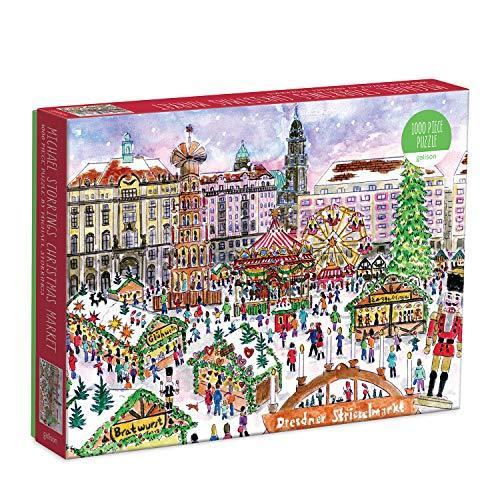 ジグソーパズル 海外製 アメリカ 9780735366763 Galison Michael Storrings Christmas Market 1000 Pie