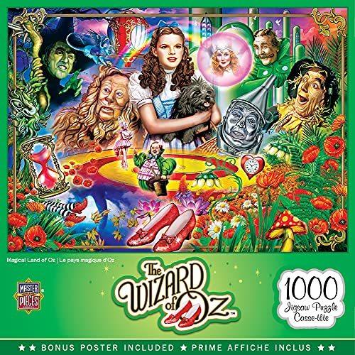 ジグソーパズル 海外製 アメリカ 72160 MasterPieces 1000 Piece Jigsaw Puzzle - Wizard Dorothy's Ma