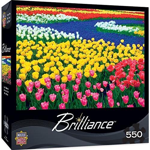 ジグソーパズル 海外製 アメリカ 31623 MasterPieces Brilliance Sea of Blossoms - Tulips 550 Piece