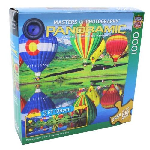 ジグソーパズル 海外製 アメリカ 71396 MasterPieces Flying Colors Panoramic Jigsaw Puzzle, 1000-Pi