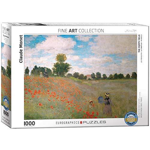 ジグソーパズル 海外製 アメリカ 6000-0826 The Poppy Field by Claude Monet