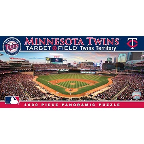 ジグソーパズル 海外製 アメリカ 91352 MasterPieces 1000 Piece Sports Jigsaw Puzzle - MLB Minnesot
