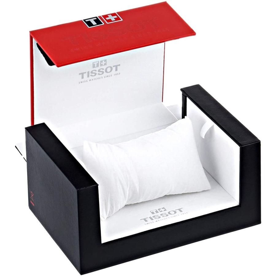 腕時計 ティソ メンズ T1224073303100 Tissot mens Carson Stainless Steel Dress Watch Rose Gold T1224073の画像