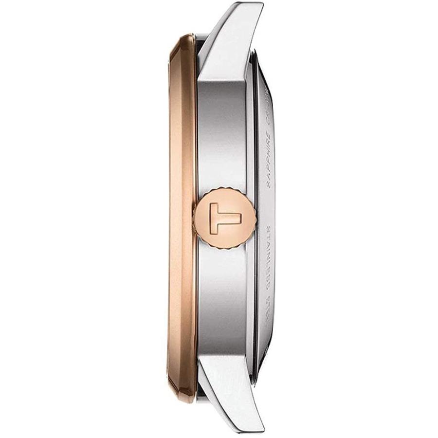 腕時計 ティソ メンズ T1294072203100 Tissot mens Classic Dream Stainless Steel Dress Watch Rose Gold Tの画像