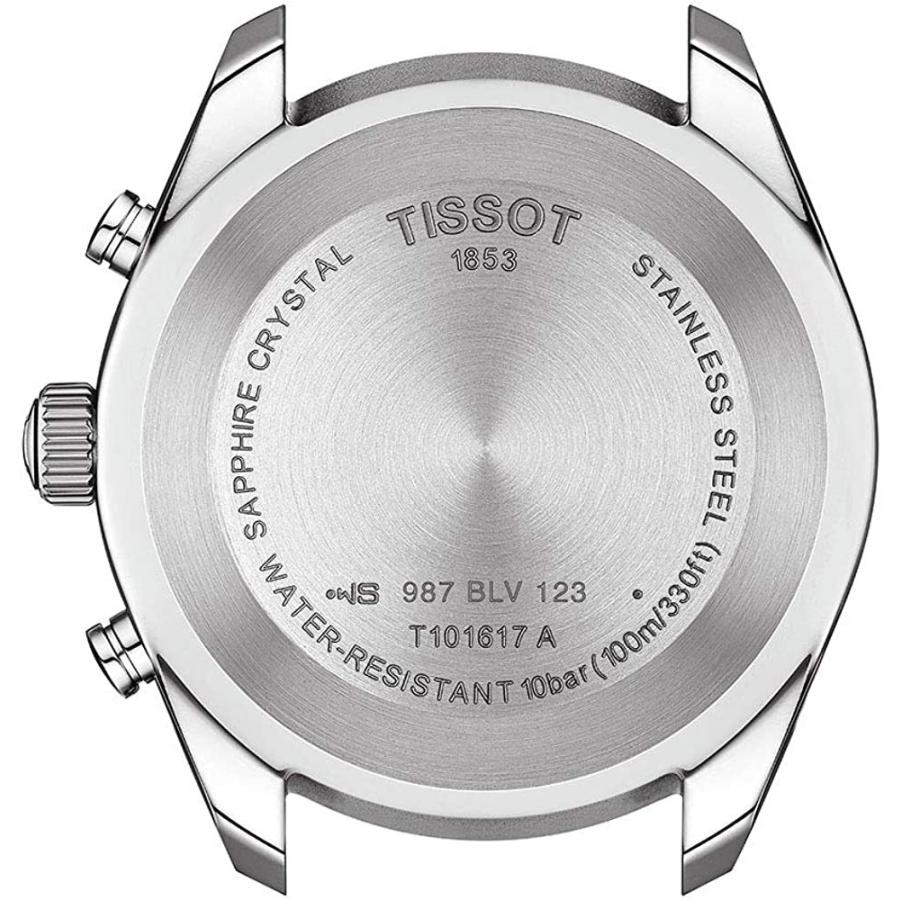 腕時計 ティソ メンズ T1016171104100 Tissot mens PR 100 Chrono Classic Stainless Steel Dress Watch Greの画像