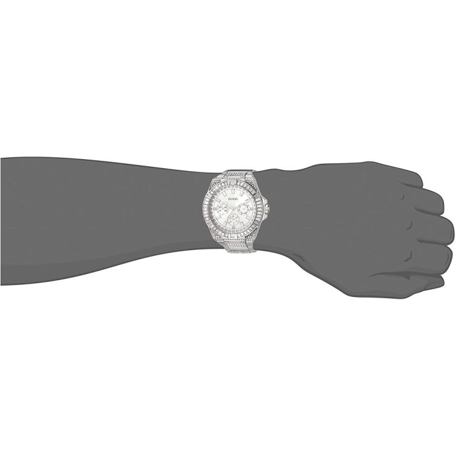 腕時計 ゲス GUESS GW0209G1 GUESS Men Quartz Watch with Stainless Steel Strap, Silver, 24.5 (Model: GW0209｜maniacs-shop｜02