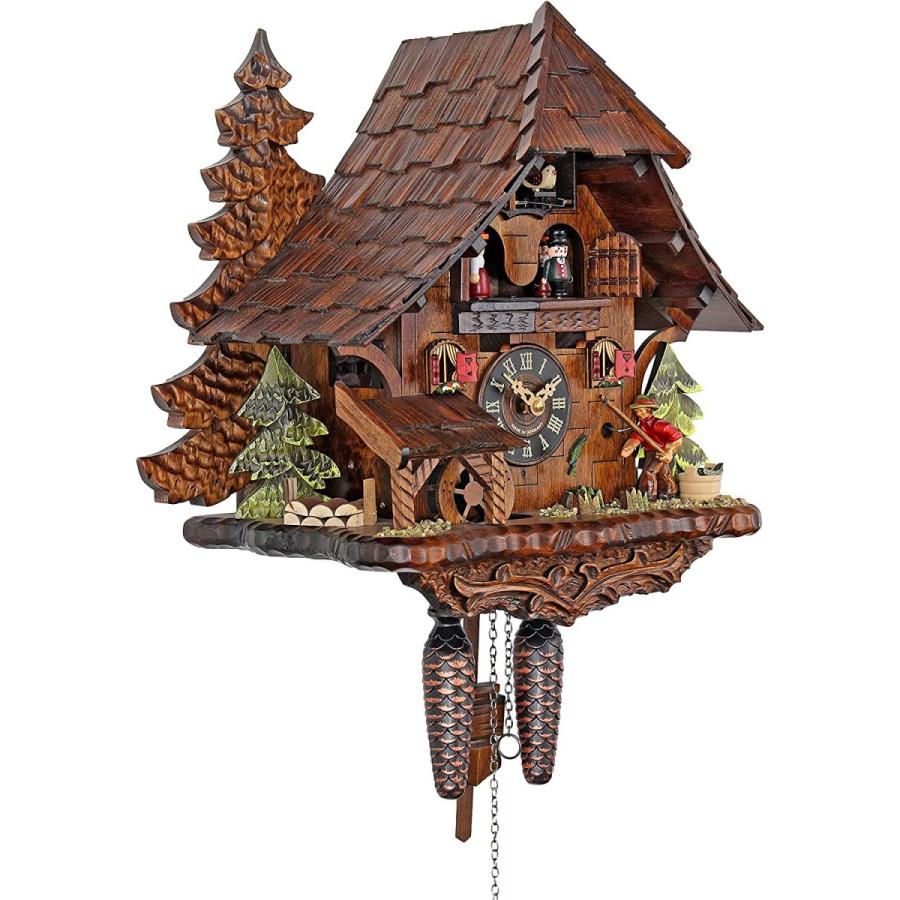 カッコー時計 インテリア 壁掛け時計 AH 4739 QMT Engstler Quartz Cuckoo Clock - The Successful F_1