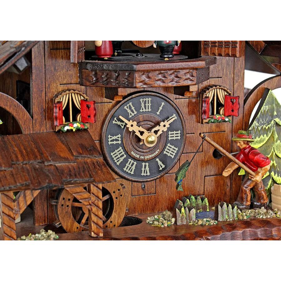カッコー時計 インテリア 壁掛け時計 AH 4739 QMT Engstler Quartz Cuckoo Clock - The Successful F_4