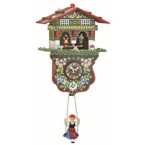カッコー時計 インテリア 壁掛け時計 TU 2026 SQ Trenkle Kuckulino Black Forest Clock Weather Hou