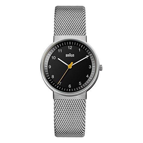 腕時計 ブラウン レディース BN0031BKSLMHL Braun Women's Three Hand Movement Quartz Watch with Stain