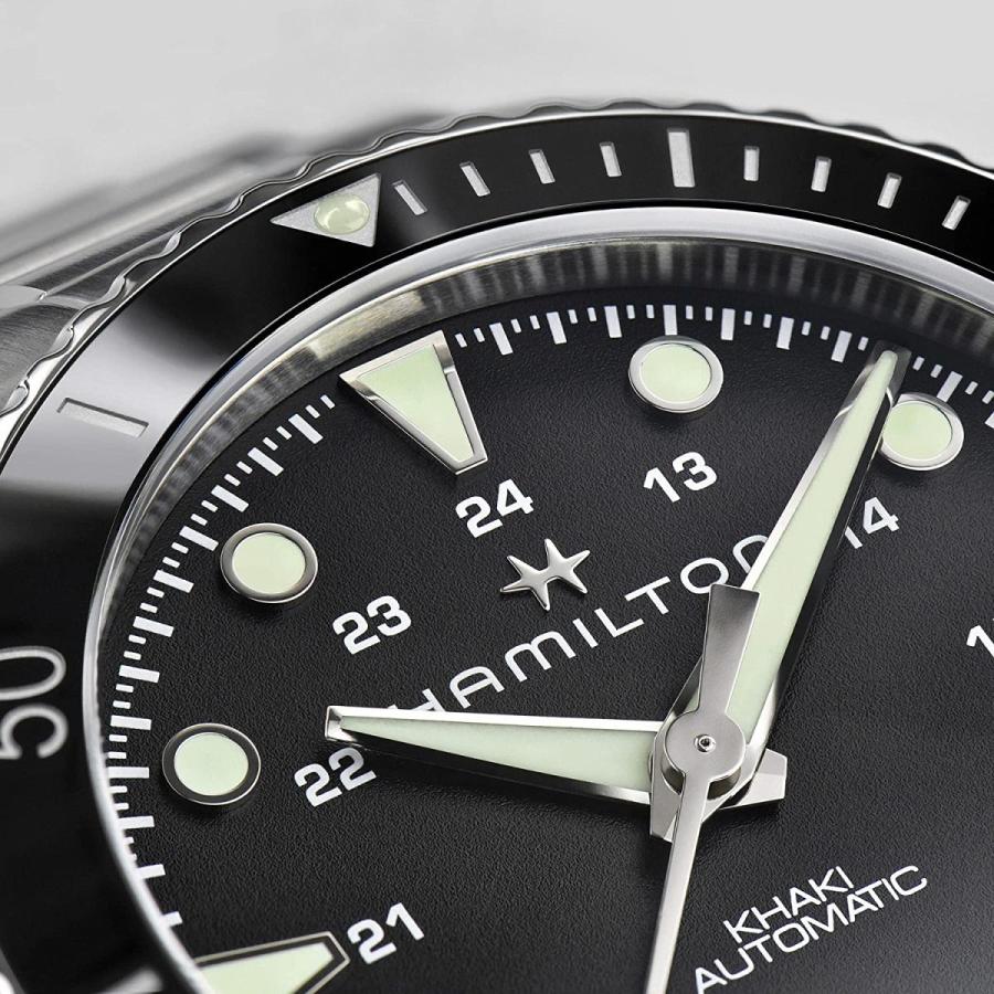 腕時計 ハミルトン レディース H82515130 Hamilton Scuba Automatic Black Dial Men's Watch H82515130｜maniacs-shop｜05