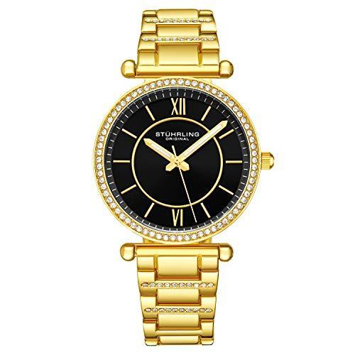 腕時計 ストゥーリングオリジナル レディース 3905.4 Stuhrling Women's Dress Quartz Watch wit