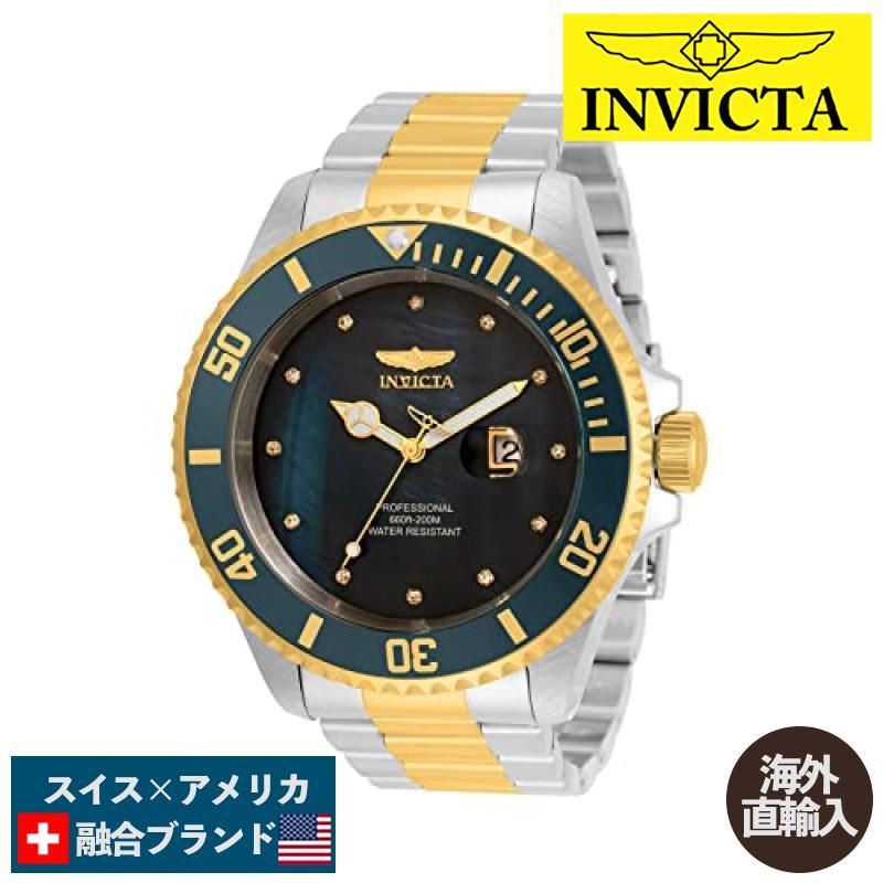 腕時計 インヴィクタ インビクタ 34151 Invicta Pro Diver Quartz Diamond Blue Dial Mens Watch 3415