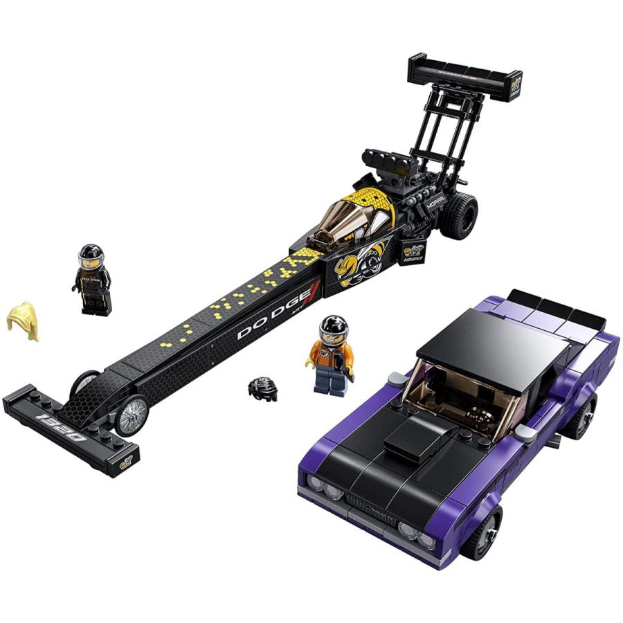 レゴ 6332473 LEGO Speed Champions Mopar Dodge//SRT Top Fuel Dragster and 1970 Dodge Challenger T/A 76904 Bui｜maniacs-shop｜02