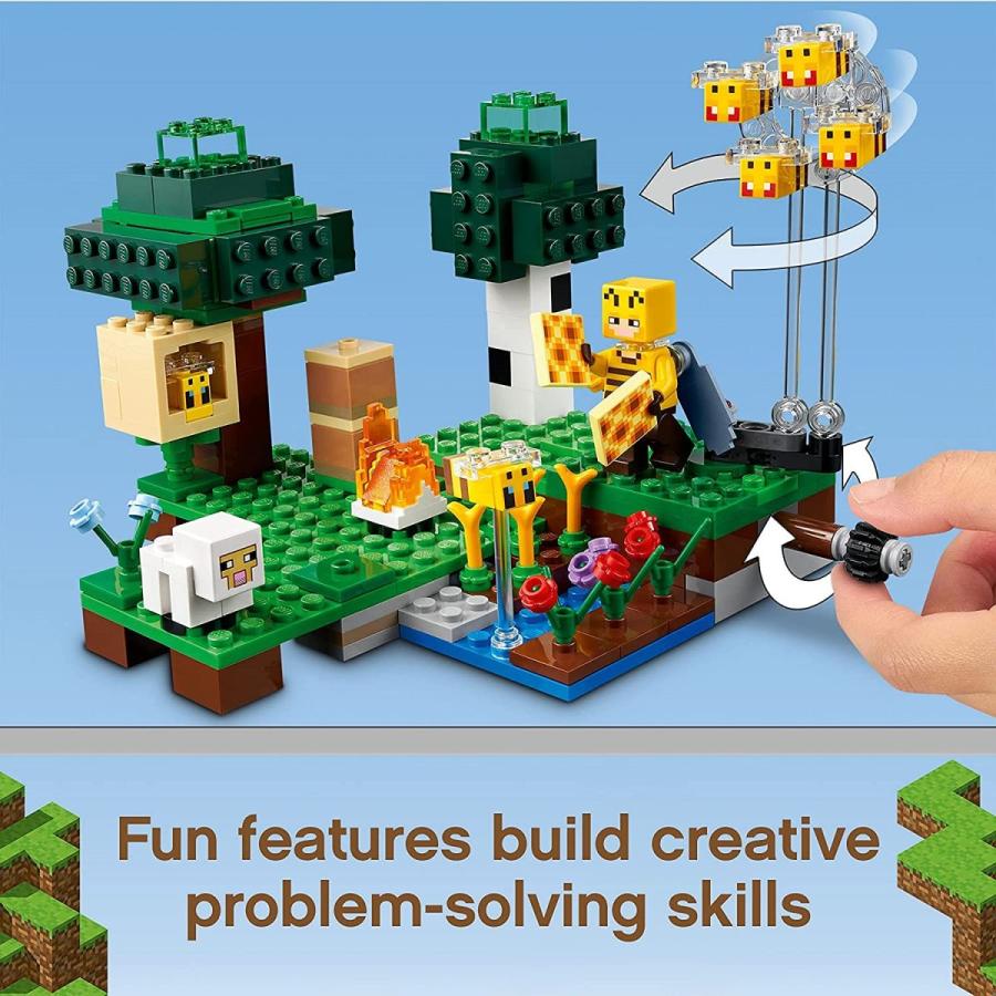 レゴ マインクラフト 21165 LEGO? Minecraft? The Bee Farm 21165 Minecraft Building Action Toy with a｜maniacs-shop｜05