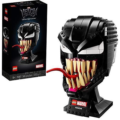 レゴ 76187 LEGO Marvel Spider-Man Venom Mask Set 76187 Collectible Set - Model Kit for Adults to Build， Home