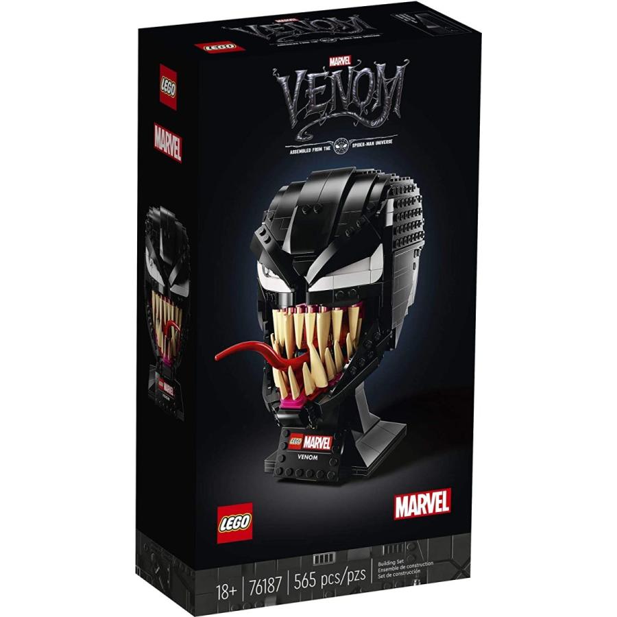 送無料 レゴ 76187 LEGO Marvel Spider-Man Venom Mask Set 76187 Collectible Set - Model Kit for Adults to Build， Home