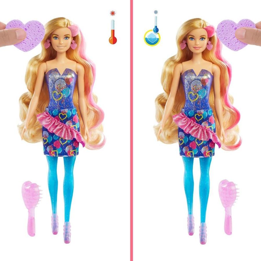 バービー バービー人形 GTR96 Barbie Color Reveal Doll \u0026 Accessories, Party Series, 7 Surprises, 1 Barの画像