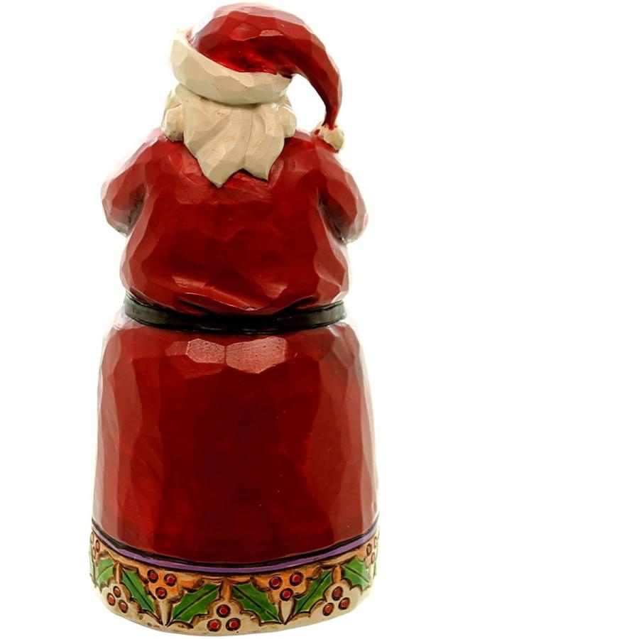 エネスコ Enesco 置物 インテリア 4047774 Enesco Jim Shore Heartwood Creek Pint Sized Santa with Cook_1