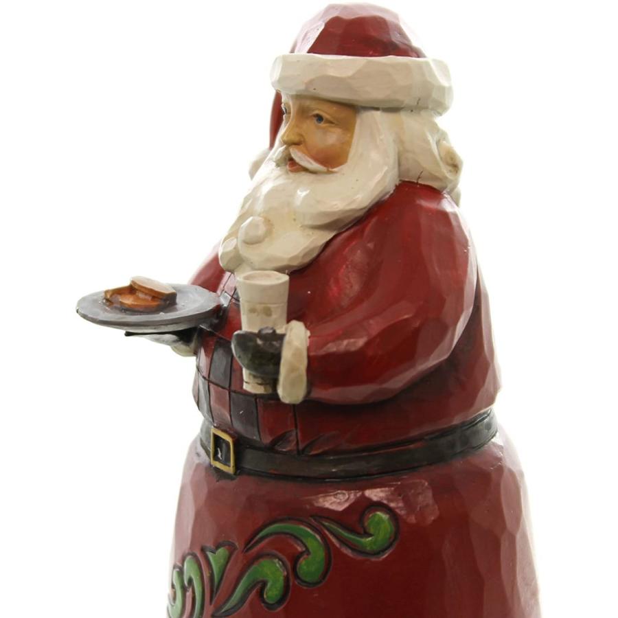 エネスコ Enesco 置物 インテリア 4047774 Enesco Jim Shore Heartwood Creek Pint Sized Santa with Cook_2
