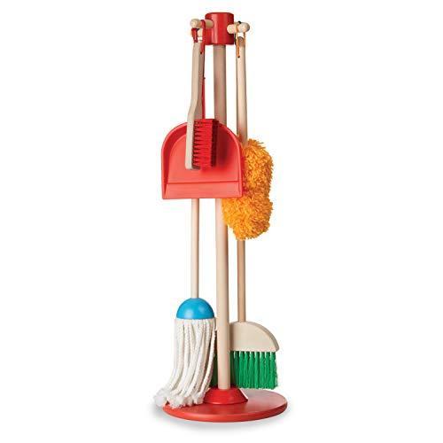 メリッサ&ダグ おもちゃ 知育玩具 8600 Melissa & Doug Dust! Sweep! Mop! 6-Piece Pretend Play Set