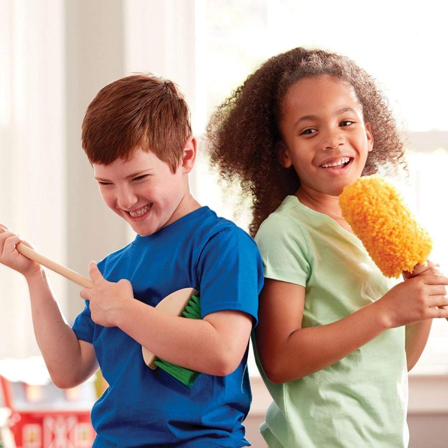 メリッサ&ダグ おもちゃ 知育玩具 8600 Melissa & Doug Dust! Sweep! Mop! 6-Piece Pretend Play Set_5