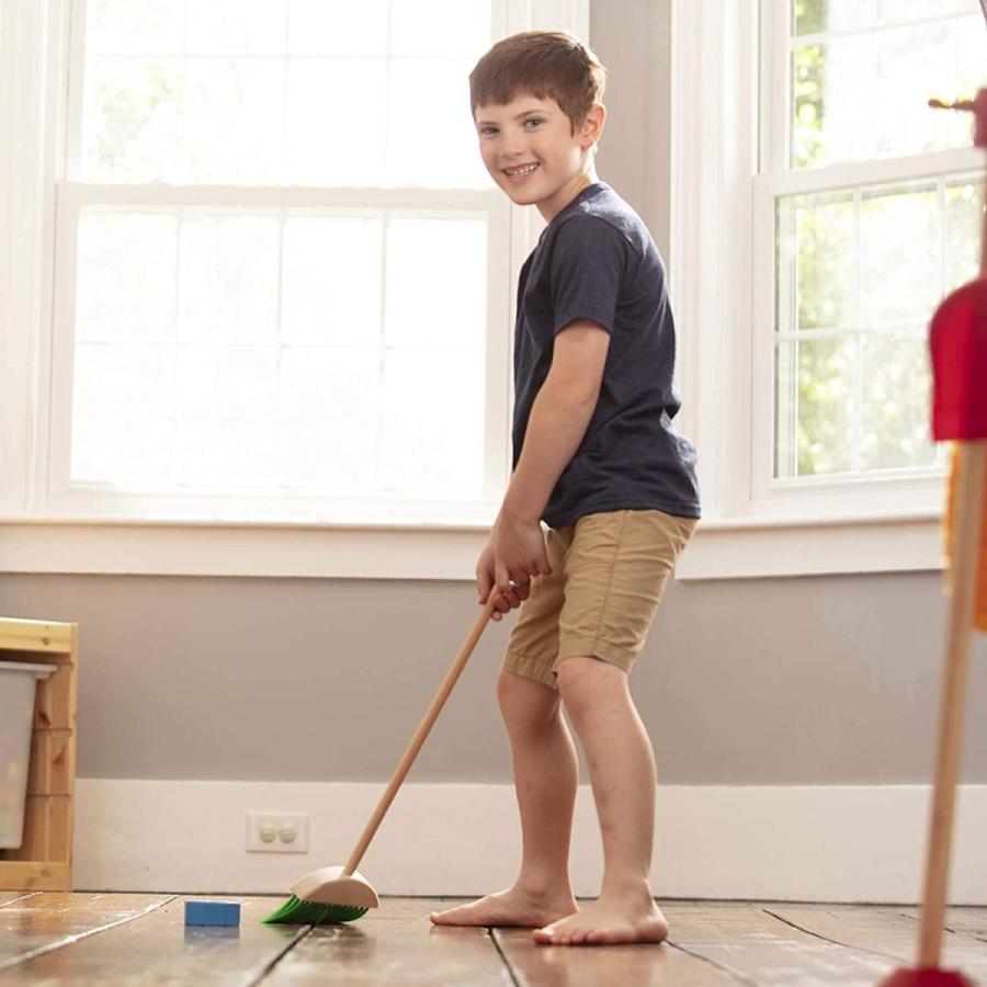 メリッサ&ダグ おもちゃ 知育玩具 8600 Melissa & Doug Dust! Sweep! Mop! 6-Piece Pretend Play Set_8