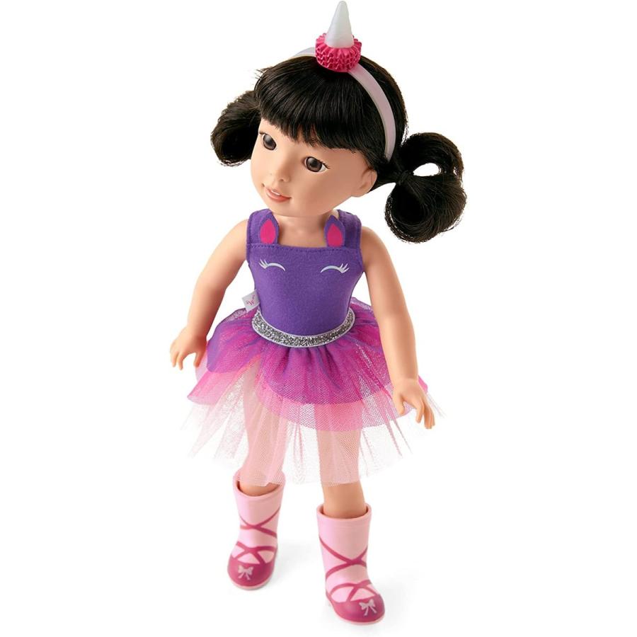 アメリカンガールドール 赤ちゃん おままごと HBG44 American Girl WellieWishers Emerson 14.5\"の画像
