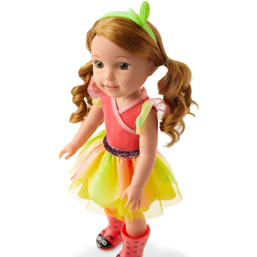 アメリカンガールドール 赤ちゃん おままごと HBG47 American Girl WellieWishers 14.5-inch Wilの画像