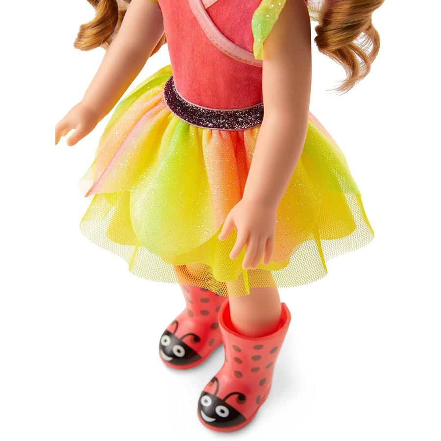 アメリカンガールドール 赤ちゃん おままごと HBG47 American Girl WellieWishers 14.5-inch Wilの画像