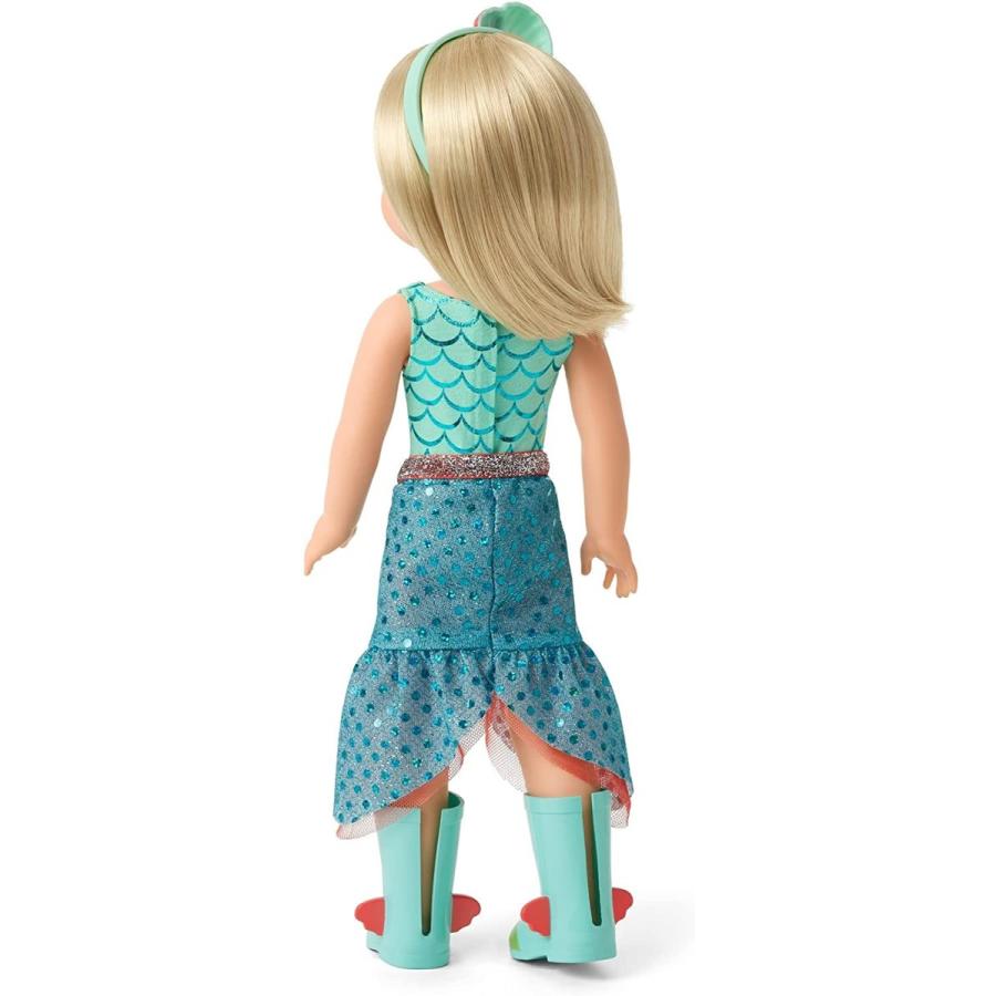 アメリカンガールドール 赤ちゃん おままごと HBG46 American Girl WellieWishers 14.5-inch Camの画像