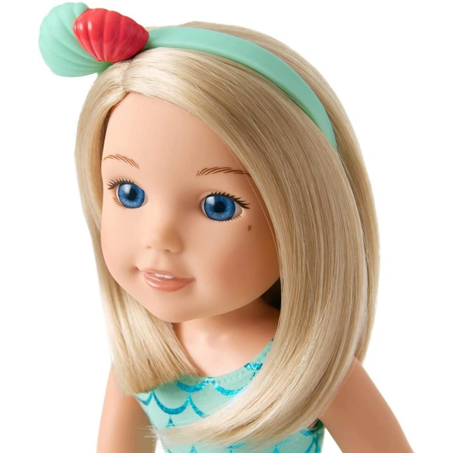 アメリカンガールドール 赤ちゃん おままごと HBG46 American Girl WellieWishers 14.5-inch Camの画像