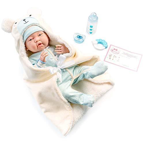 ジェーシートイズ 赤ちゃん おままごと 18790 JC Toys - La Newborn Nursery | 8 Piece Bunting Sof